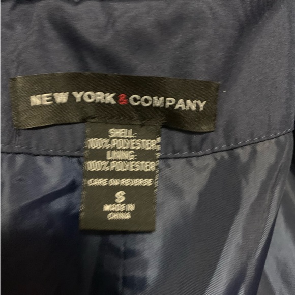 New York & Company rain coat size small - Picture 8 of 9
